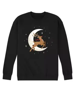 Мужская футболка Reindeer Moon Fleece Airwaves, черный