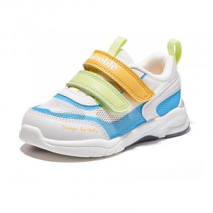 Сандалии с одним ремешком для детей GINOBLE, белый/синий/зеленый/желтый