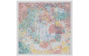 Шёлковый платок HERMES Мультиколор