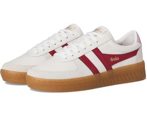Женские кроссовки Gola Grandslam Elite, White/Deep Red/Candy/Gum
