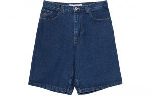 Джинсовые шорты унисекс POLAR SKATE CO, Новый темно-синий логотип