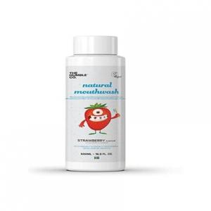 The Humble Co Веганский ополаскиватель для полости рта со вкусом клубники для детей, 500 мл