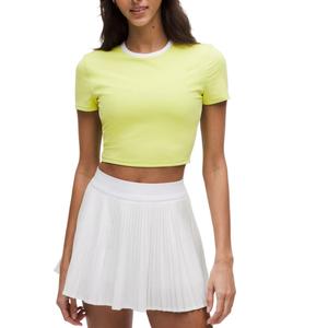 Обычная футболка женская Lululemon, белый