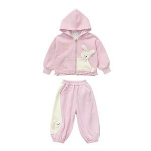 Двухкомплектный набор с юбкой и капюшоном для дошкольников PROTECTCAMEL, розовый фиолетовый