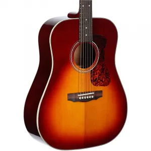 Акустическая гитара Guild D-140 (с чехлом), цвет Cherry Burst