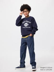 Джинсы EZY regular fit Uniqlo, 67 blue
