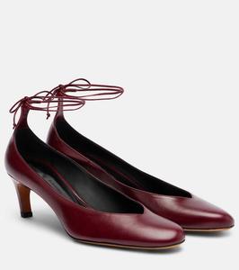 Кожаные туфли-лодочки uma Proenza Schouler, Merlot