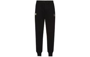 Трикотажные спортивные штаны мужские черные Evisu, черный