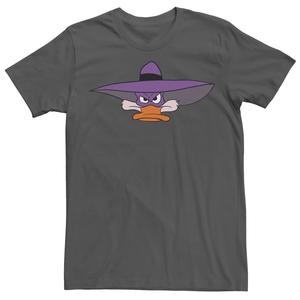 Мужская футболка Disney Darkwing Duck с большим лицом Licensed Character