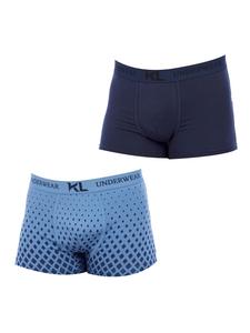 Боксеры Kisses and Love, синий