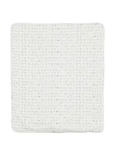 Одеяло с графичным принтом Emporio Armani Kids, белый