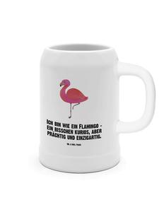 Кружка для пива Flamingo Classic с белой надписью Mr. & Mrs. Panda