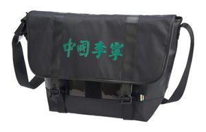 LiNing Полиэстеровая наплечная сумка через плечо обычная унисекс черная