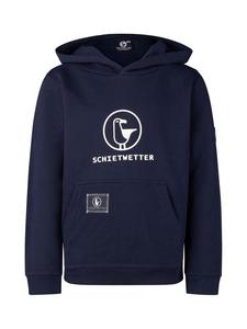 Пуловер с капюшоном SCHIETWETTER, цвет navy/white
