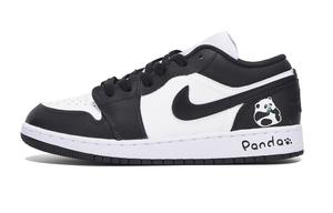 Jordan Air 1 LOW Cushioning, Wear Resistant низкие детские баскетбольные кроссовки черный белый подростки