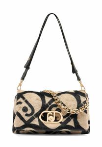 Сумка LIU JO WITH LOGO, White Black/Sand