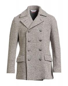 Пальто Bottega Martinese, темно-коричневый