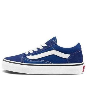 Кроссовки old skool kids 'blue white' Vans, синий