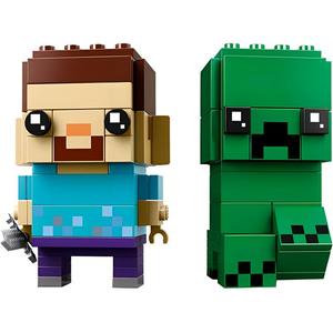 Steve The Crawler, Minecraft, квадратные строительные блоки 0 300cps 41612 LEGO