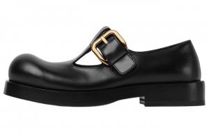 Bottega Veneta Женские повседневные туфли Helium Chunky Heel черные