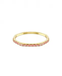 Браслет-Браслет Matrix багетной огранки с покрытием из розового золота Swarovski, pink