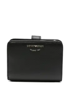 Кошелек с логотипом EMPORIO ARMANI, черный