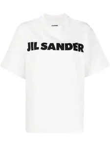 Футболка с логотипом JIL SANDER, белый