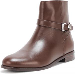Женские ботильоны Lauren Ralph Lauren Brooke II из телячьей кожи, Dark Hickory