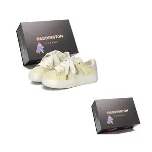 Paddington Bears Амортизирующие устойчивые к истиранию легкие нескользящие низкие скейтерские кроссовки женские - миндальный желтый, цвет Almond Yellow
