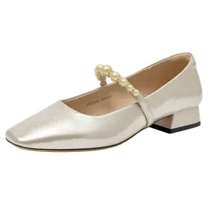 Туфли Мэри Джейн на массивном каблуке для женщин GEMEIQ, Black