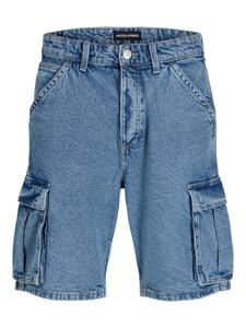 Тканевые шорты Jack & Jones, светло-синий деним