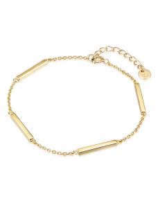 Glanzstücke München Браслет из стерлингового серебра с отделкой из желтого золота