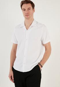 Рубашка Regular Fit Buratti, белая