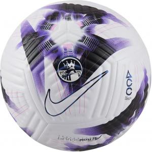 Nike Футбольный мяч Premier League Flight размер 5 синтетическая кожа унисекс Passionate Purple White