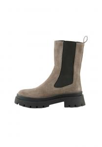 Ботильоны на платформе TOM TAILOR, серый