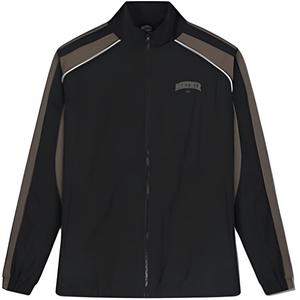 361° Куртка мужская Super Black/Medium Coffee с отложным воротником