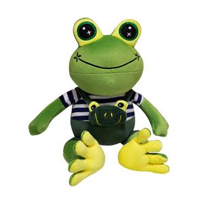 Плюшевая кукла Creative Big Eyed Frog, высота 30см/40см/50см Happy Fish, зеленый