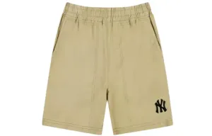 Повседневные шорты унисекс цвета хаки MLB