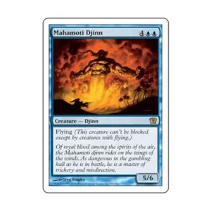 CCG Махамоти Джинн (R), MTG - 9th Edition