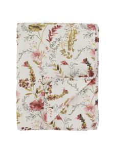 Одеяло AIX кремово-белое с полевыми цветами 180x130 см Chic Antique