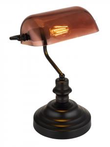 Настольная лампа "ANTIQUE" черного цвета Globo lighting