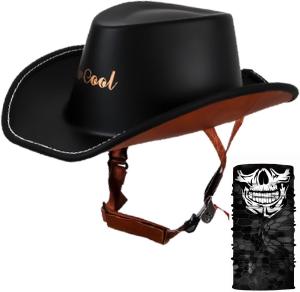 Шлем открытый OZSSLJJ, черный