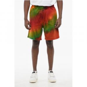 Трикотажные шорты с принтом тай-дай и эластичным поясом Dsquared2, Multicolor