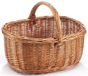 Сумка шоппер kobolo Einkaufskorb CARWEAVE46, коричневый