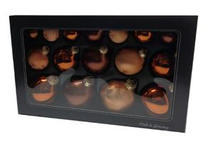 Набор рождественских шариков 36x22,5 см, многоцветный