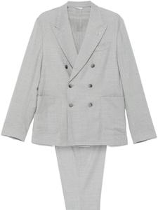 Manuel Ritz фланелевый костюм, серый