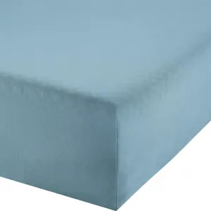 Простыня на резинке Erwin Müller Boxspring Freising" blue 90x190 cm - 100x220 cm"
