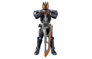 Фигурка Kamen Rider, большой меч, мифология Genma, сочленения, масштаб 15 см BANDAI
