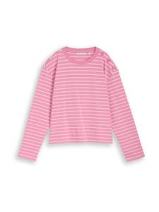 TOM TAILOR DENIM Лонгслив в светло-розовом цвете