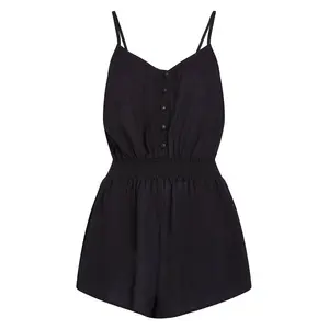 Комбинезон O'neill с тонкими бретелями и пуговицами, черный